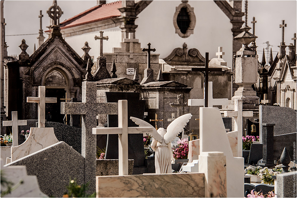 Кладбище. Поргугалия. (Cemetry. Portugal.)