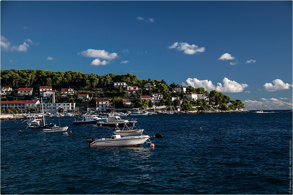 Croatia Yachting 2014. City view.